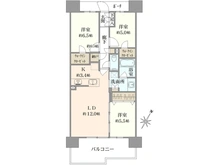 【東京都/八王子市明神町】プラウド八王子明神町 間取り図
