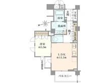 【東京都/八王子市大和田町】エクセレントマスターズ八王子中楽坊 間取り図