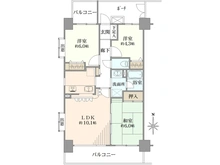 【東京都/青梅市千ヶ瀬町】ハイホーム青梅 間取り図