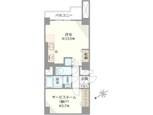 【東京都/北区堀船】ワコー王子 間取り図