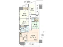 【愛知県/日進市栄】プラウド日進パークフロント 間取り図