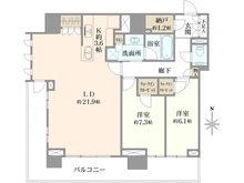 【愛知県/名古屋市中区錦】プラウドタワー名古屋丸の内 間取り図