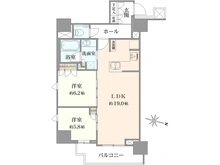【愛知県/名古屋市中村区名駅南】プラウドタワー名駅南 間取り図