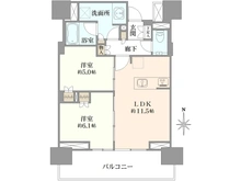 【愛知県/名古屋市中区錦】プラウドタワー名古屋丸の内 間取り図