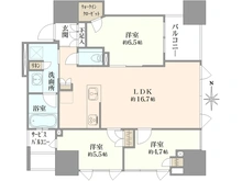 【愛知県/名古屋市中区丸の内】プラウドタワー名古屋丸の内ステーションマークス 間取り図