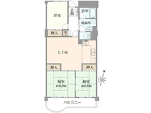 【愛知県/名古屋市昭和区滝子通】シティコーポ滝子通 間取り図