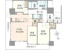 【愛知県/名古屋市中区大須】プラウドタワー久屋大通公園南 間取り図