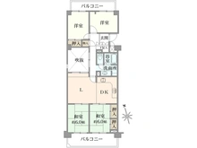 【愛知県/名古屋市昭和区元宮町】荘苑川原第二 間取り図