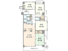 【愛知県/名古屋市昭和区曙町】グランディオス吹上 間取り図