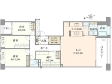 【愛知県/名古屋市千種区星が丘元町】フォレスト東山パークハウス D棟 間取り図