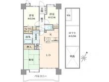 【愛知県/安城市三河安城南町】ライオンズガーデン三河安城 間取り図