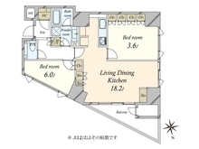 【東京都/港区西麻布】ザ・パークハウス西麻布レジデンス 間取り図