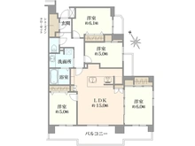 【神奈川県/横浜市港北区小机町】ファミールガーデン横浜・小机3番館 間取り図
