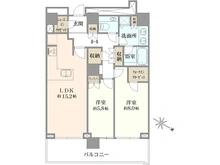 【神奈川県/横浜市神奈川区栄町】ザ・ヨコハマタワーズ タワーイースト 間取り図