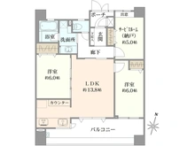 【神奈川県/横浜市南区吉野町】クオス吉野町 間取り図