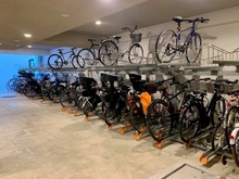 【神奈川県/横浜市中区山元町】プレシス横濱山手パークフロント 駐輪場