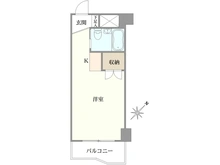 【神奈川県/川崎市川崎区池田】スカイコート川崎第7 間取り図