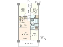 【京都府/京都市南区吉祥院中島町】ジェイグラン京都西大路 間取り図