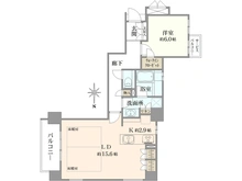 【京都府/京都市下京区四条通西洞院東入】ジ・アーバネックス京都四条烏丸テラス 間取り図