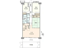 【神奈川県/横浜市瀬谷区三ツ境】ヒルズ三ツ境 間取り図