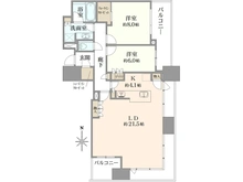 【大阪府/大阪市中央区安土町】シティタワー大阪本町 間取り図