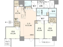 【大阪府/大阪市西区南堀江】シエリアタワー大阪堀江 間取り図