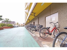 【千葉県/千葉市美浜区稲毛海岸】稲毛東映マンション B棟 駐輪場