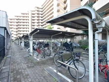 【千葉県/八千代市大和田新田】アルファグランデ八千代中央弐番街 駐輪場
