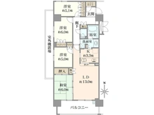 【埼玉県/川口市朝日】ルネ川口アグリア 間取り図