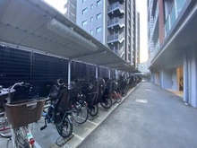 【埼玉県/さいたま市浦和区常盤】ザ・パークハウス浦和レジデンス 駐輪場