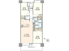 【埼玉県/さいたま市浦和区北浦和】フォルスコート北浦和駅前 間取り図