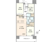 【東京都/町田市原町田】イニシア町田 間取り図