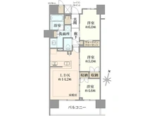 【埼玉県/さいたま市浦和区常盤】ザ・パークハウス浦和常盤 間取り図