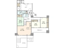 【埼玉県/富士見市ふじみ野西】アイムふじみ野タワー 東館 間取り図