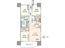 【埼玉県/さいたま市浦和区仲町】パークホームズ浦和仲町二丁目 間取り図