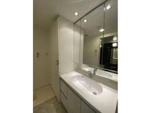 【埼玉県/さいたま市浦和区上木崎】ルネサンス浦和上木崎 洗面所：鏡の内側は全て収納スペース

