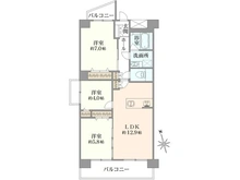 【埼玉県/川口市西川口】西川口パークハウス 間取り図
