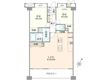 【埼玉県/さいたま市南区南浦和】パークサイドヒルズ南浦和 間取り図