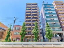 【東京都/品川区旗の台】菱和パレス旗の台 外観：左側