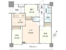 【埼玉県/さいたま市浦和区常盤】レクセルマンション浦和 間取り図