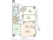 【埼玉県/さいたま市緑区東浦和】ステイツ東浦和 間取り図