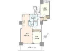 【埼玉県/さいたま市中央区上落合】パークシティ大宮セントラルタワー 間取り図