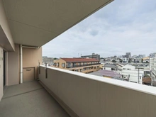 【埼玉県/さいたま市浦和区仲町】プラウド浦和仲町アクアフォーレ バルコニー