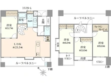 【埼玉県/さいたま市南区大字太田窪】南浦和第2ダイヤモンドマンション 間取り図
