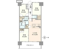 【埼玉県/戸田市新曽南】シティテラス戸田公園 間取り図