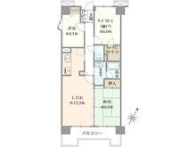 【埼玉県/さいたま市南区白幡】サニークレスト武蔵浦和 間取り図
