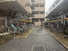 【埼玉県/さいたま市南区鹿手袋】コスモ武蔵浦和エクシード 駐輪場