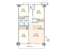 【埼玉県/さいたま市緑区東浦和】藤和シティコープ東浦和 間取り図