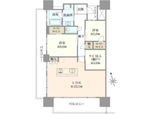 【埼玉県/さいたま市浦和区前地】ブランシエラ浦和 間取り図
