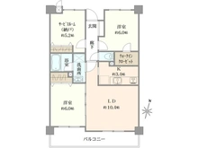 【埼玉県/さいたま市南区内谷】マイキャッスル武蔵浦和II 間取り図